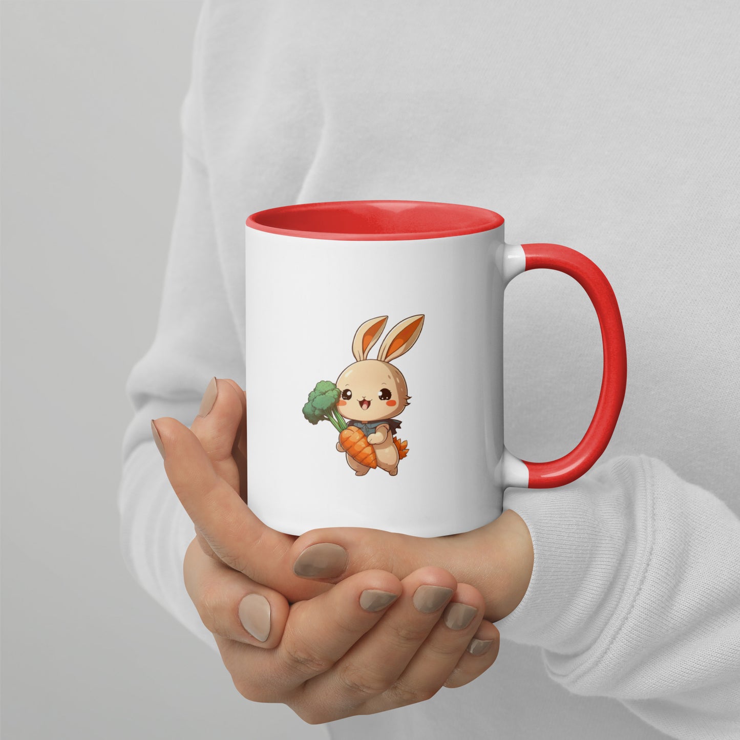 Kawaii Cute Anime Mug - Hoppu the Cute Bunny