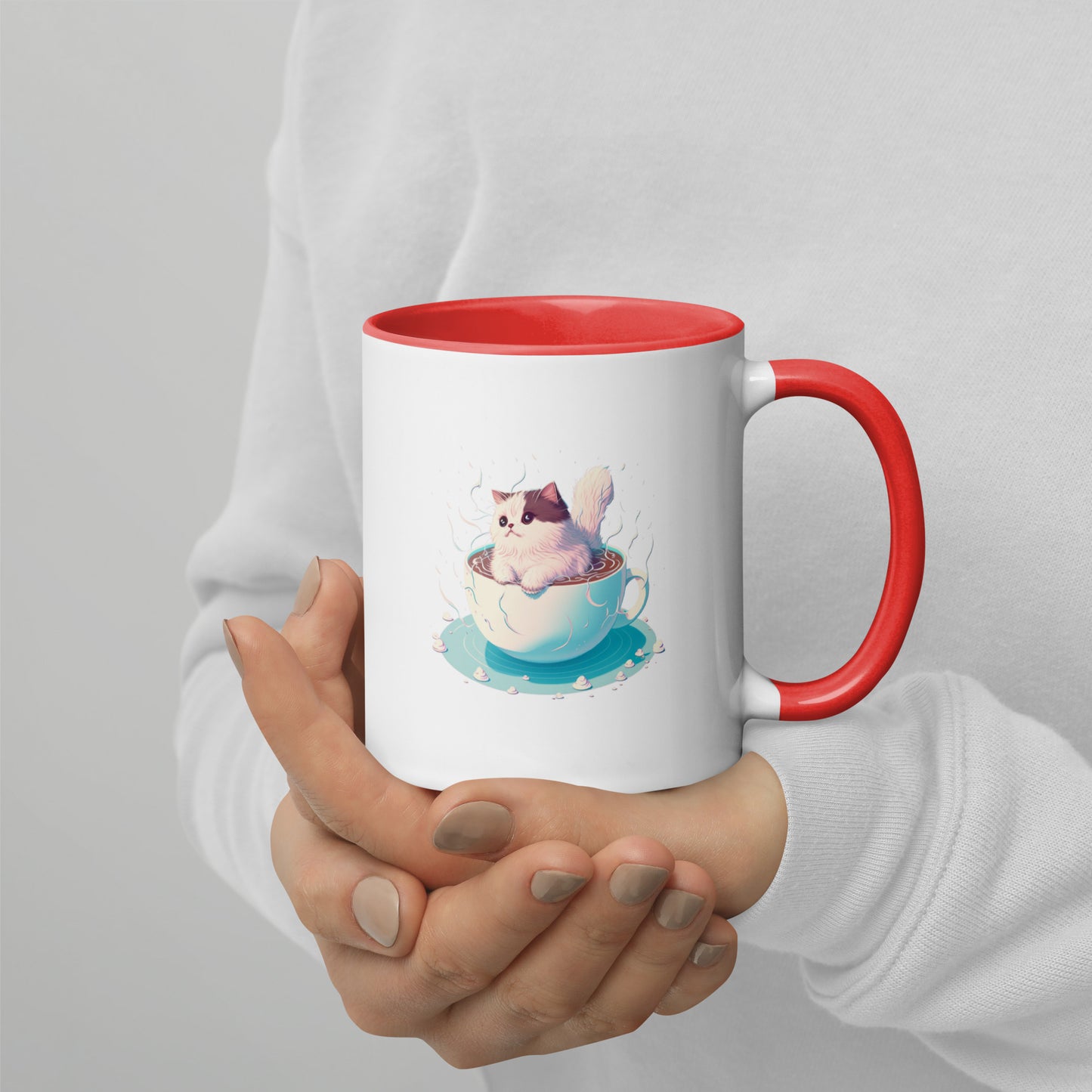 Kawaii Cute Anime Mug - Yumemiru Neko