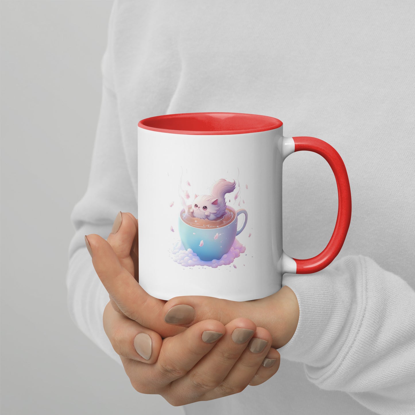 Kawaii Cute Anime Mug - Latte Dream Neko