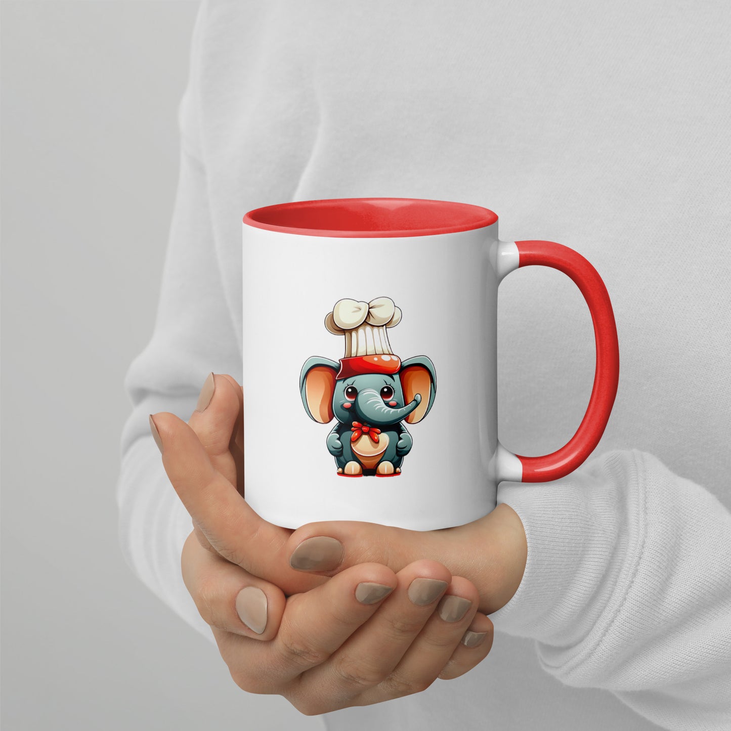 Kawaii Cute Anime Mug - Elliot the Baby Elephant Chef