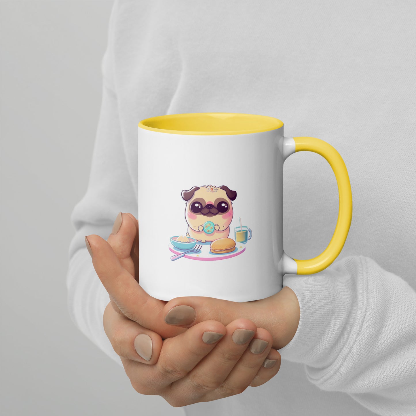 Kawaii Cute Anime Mug - Mochi The Pug