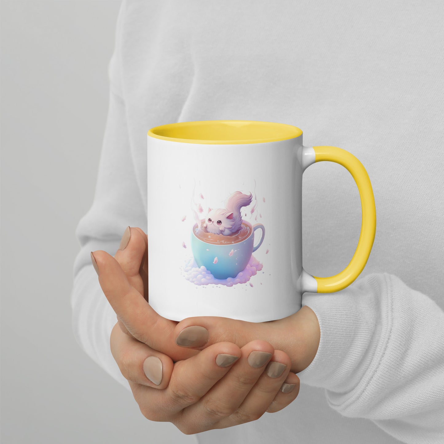 Kawaii Cute Anime Mug - Latte Dream Neko